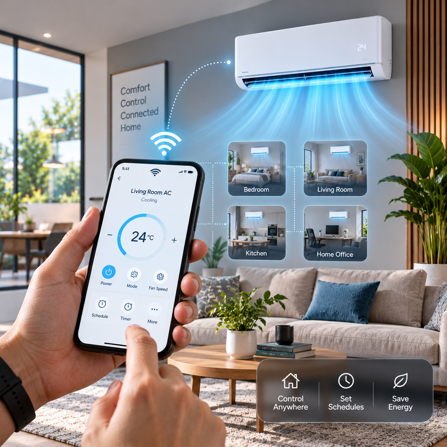 Smart Home Integrated AC Control