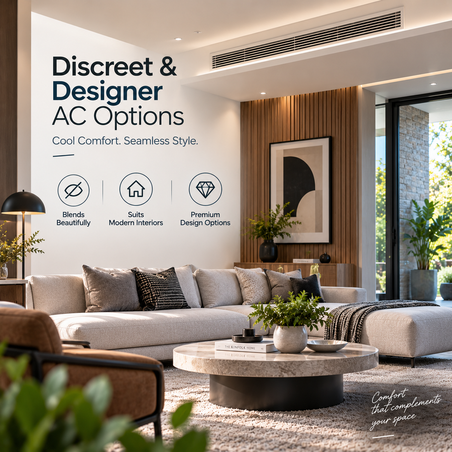 Discreet & Designer AC Options