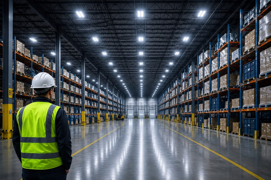Energy-Efficient Systems for High-Ceiling Warehouses
